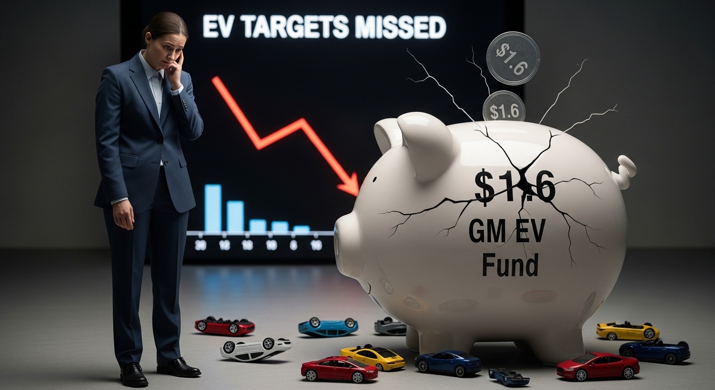 GM Takes $1.6 Billion Hit After Rolling Back Its EV Plans